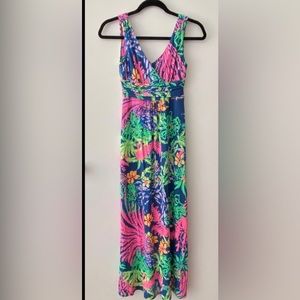 Lilly Pulitzer Colorful maxi dress!